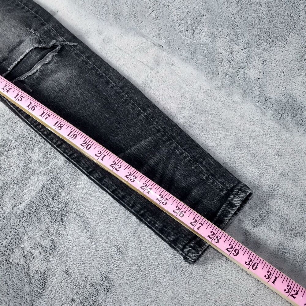 American eagle Jeans Skinny Mens 28×28 Black Athletic - Picture 5 of 12